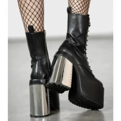 Women's Shoes KILLSTAR - Cinderella - Black -Fashionable street clothing 00ke04rj