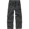 Men's Trousers BRANDIT - Savannah Trouser - Black -Fashionable street clothing 1011 22