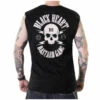 Men's Tank Top BLACK HEART - BASTRAD SKULL - BLACK 1 Men's Tank Top BLACK HEART - BASTRAD SKULL - BLACK -Fashionable street clothing 10209 5 triko bez rukavu black heart