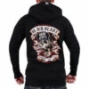 Men's Sweatshirt BLACK HEART - VISITOR - BLACK -Fashionable street clothing 10383 mikina black heart visitor
