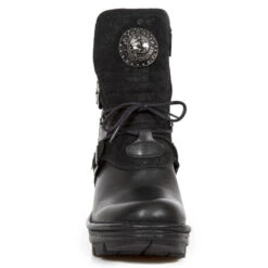 Women's High Boots NEW ROCK - ITALI NEGRO, DRAMA ANTE NEGRO -Fashionable street clothing 104205 M.NEOTR061 S1 3