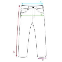 Men's Pants HORSEFEATHERS - BEEMAN - Black -Fashionable street clothing 105137 zzz