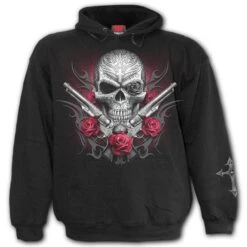 Hoodie Men's - DEATH PISTOL - SPIRAL