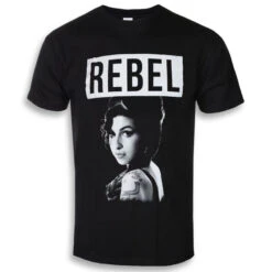 T-shirt Metal Men's Amy Winehouse - Rebel - ROCK OFF