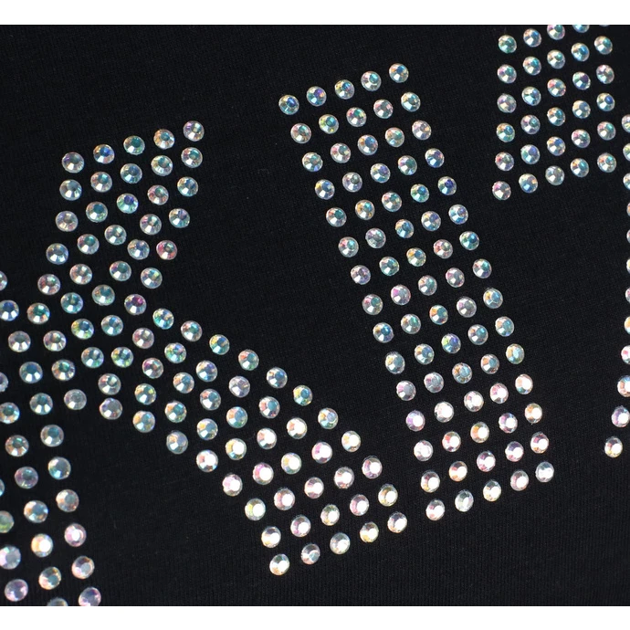 T-shirt Metal Women's Kiss - Logo Diamante - ROCK OFF 7 T-shirt Metal Women's Kiss - Logo Diamante - ROCK OFF - Image 5