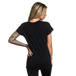 T-shirt Hardcore Women's - PROTECTOR - SULLEN -Fashionable street clothing 115201 SCW2739 Silver Chief Black D4 2000x