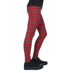 Women's Trousers URBAN CLASSICS - Skinny Tartan - Red / Blk 10 Women's Trousers URBAN CLASSICS - Skinny Tartan - Red / Blk -Fashionable street clothing 115373 051