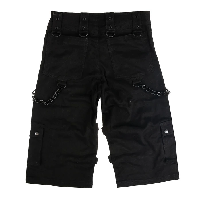 Men's Shorts BLACK PISTOL - Chain - Denim Black 5 Men's Shorts BLACK PISTOL - Chain - Denim Black - Image 3