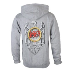 Hoodie Men SLAYER - DIAMOND - Brilliant Abyss - Grey