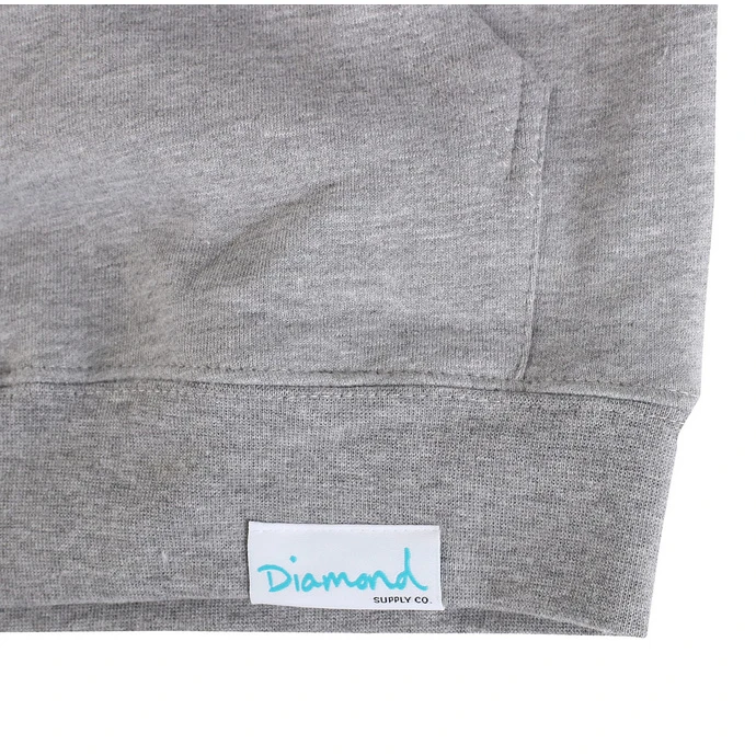 Hoodie Men SLAYER - DIAMOND - Brilliant Abyss - Grey 7 Hoodie Men SLAYER - DIAMOND - Brilliant Abyss - Grey - Image 5