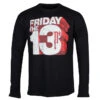 Men's T-shirt With Long Sleeves Friday The 13th - Block Logo - Black - HYBRIS 1 Men's T-shirt With Long Sleeves Friday The 13th - Block Logo - Black - HYBRIS -Fashionable street clothing 122483 a017