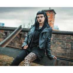 Women's Trousers KILLSTAR - Def Leopard - LEO 9 Women's Trousers KILLSTAR - Def Leopard - LEO -Fashionable street clothing 122933 BI8A6166 Edit