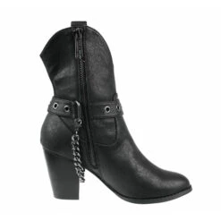 Women's Shoes KILLSTAR - Coven Cowboy - Black -Fashionable street clothing 125072 sa013