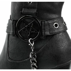 Women's Shoes KILLSTAR - Coven Cowboy - Black -Fashionable street clothing 125072 sa015