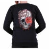 Women's Sweatshirt BLACK HEART - JAKSON - BLACK -Fashionable street clothing 12516 1 damska moto mikina black heart jakson