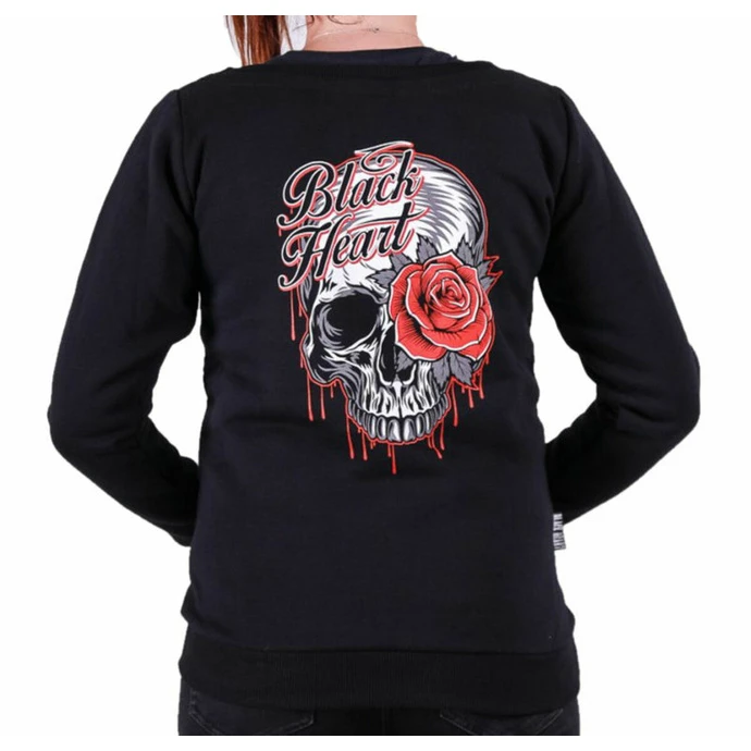 Women's Sweatshirt BLACK HEART - JAKSON - BLACK 3 Women's Sweatshirt BLACK HEART - JAKSON - BLACK