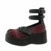 Women's Shoes KILLSTAR - Bloody Mary - BLOOD TARTAN 1 Women's Shoes KILLSTAR - Bloody Mary - BLOOD TARTAN -Fashionable street clothing 125605 wa008