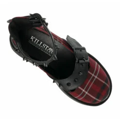 Women's Shoes KILLSTAR - Bloody Mary - BLOOD TARTAN 13 Women's Shoes KILLSTAR - Bloody Mary - BLOOD TARTAN -Fashionable street clothing 125605 wa013