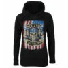 Women's Sweatshirt Guns N' Roses - Skull 1 Women's Sweatshirt Guns N' Roses - Skull -Fashionable street clothing 125887 010