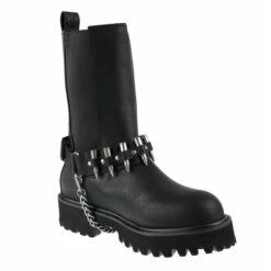 Shoes KILLSTAR - Deadman's - Black 10 Shoes KILLSTAR - Deadman's - Black -Fashionable street clothing 127225 sa024