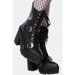 Women's Shoes KILLSTAR - Annihilation - Black -Fashionable street clothing 127226 sa004