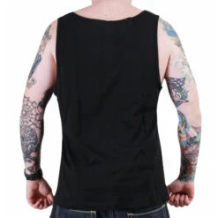 Men's Tank Top BLACK HEART - BEARD SKULL - BLACK -Fashionable street clothing 129967 10362 1 tilko black heart rockabilly queen