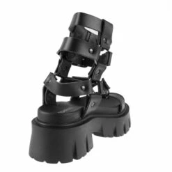 Women's Sandals ALTERCORE - Altercore Lazza - Vegan Black -Fashionable street clothing 130053 sa006