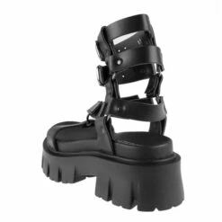 Women's Sandals ALTERCORE - Altercore Lazza - Vegan Black -Fashionable street clothing 130053 sa007