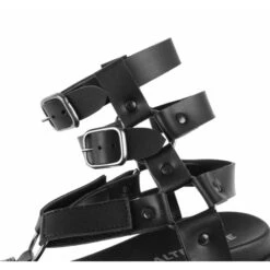 Women's Sandals ALTERCORE - Altercore Lazza - Vegan Black -Fashionable street clothing 130053 sa008