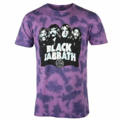 Men's T-shirt Black Sabbath - Band & Logo - PURP - ROCK OFF