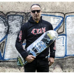 Men's Hoodie DIAMOND X OZZY OSBOURNE - Blizzard Of Ozz - Black 11 Men's Hoodie DIAMOND X OZZY OSBOURNE - Blizzard Of Ozz - Black -Fashionable street clothing 130783 IMG 4485