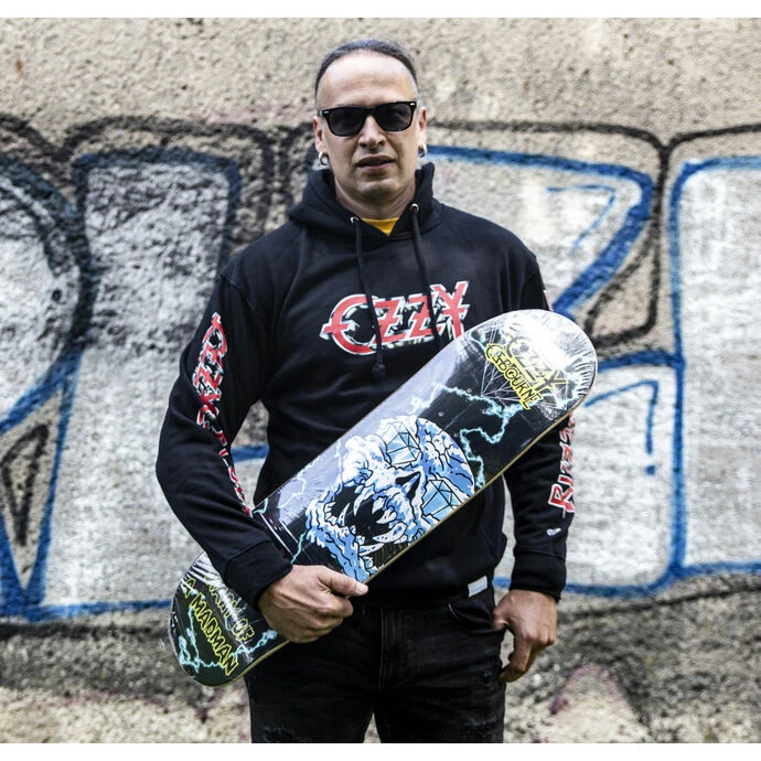 Men's Hoodie DIAMOND X OZZY OSBOURNE - Blizzard Of Ozz - Black 7 Men's Hoodie DIAMOND X OZZY OSBOURNE - Blizzard Of Ozz - Black - Image 5