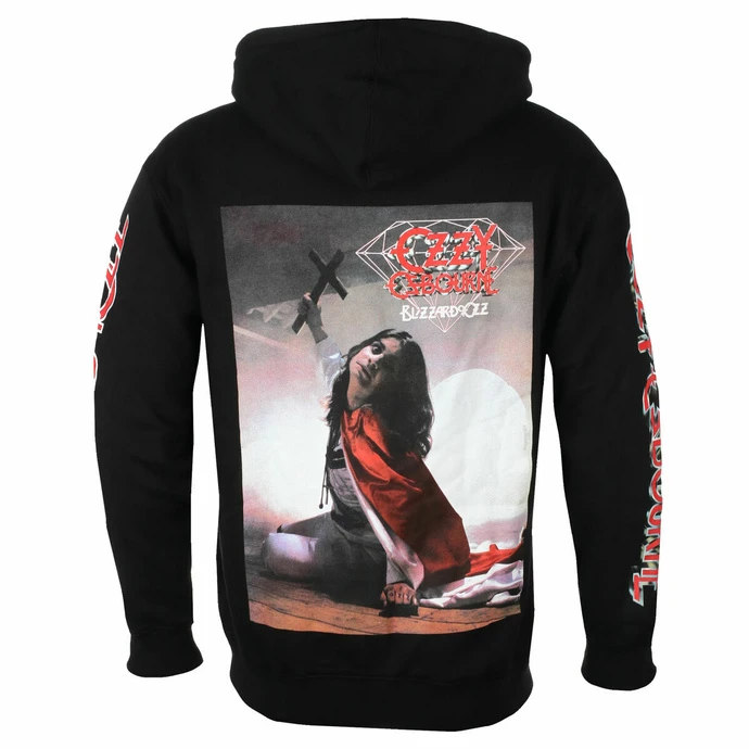 Men's Hoodie DIAMOND X OZZY OSBOURNE - Blizzard Of Ozz - Black 4 Men's Hoodie DIAMOND X OZZY OSBOURNE - Blizzard Of Ozz - Black - Image 2