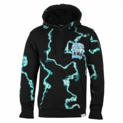 Men's Hoodie DIAMOND X OZZY OSBOURNE - Mad Lightning - Black