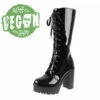 Women's Boots ALTERCORE - Alexa Vegan - Black Patent -Fashionable street clothing 130945 as005