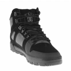 Men's Boots DC - PURE HT WR - BLACK/GREY -Fashionable street clothing 131321 aaw003