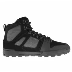 Men's Boots DC - PURE HT WR - BLACK/GREY -Fashionable street clothing 131321 aaw004