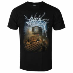 Men's T-shirt CATTLE DECAPITATION - HARVEST FLOOR - BLACK - PLASTIC HEAD