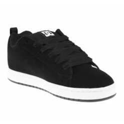 Men's Shoes DC - COURT GRAFFIK M SHOE KRN - BLACK RESIN -Fashionable street clothing 134115 asa005