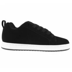 Men's Shoes DC - COURT GRAFFIK M SHOE KRN - BLACK RESIN -Fashionable street clothing 134115 asa006
