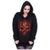 Hoodie Women's - SKULL BLAST - SPIRAL -Fashionable street clothing 1509828444 3927