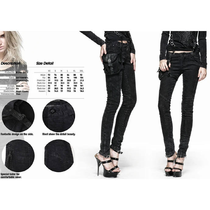 Women's Pants PUNK RAVE - Sorrowburn 7 Women's Pants PUNK RAVE - Sorrowburn - Image 5