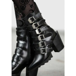 Women's Shoes KILLSTAR - 2 The Point - Black -Fashionable street clothing 2 the point boots 4