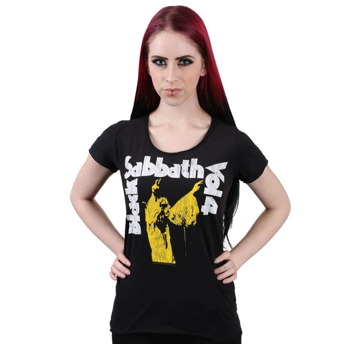 T-shirt Metal Women's Black Sabbath - BLACK - AMPLIFIED 3 T-shirt Metal Women's Black Sabbath - BLACK - AMPLIFIED