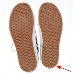 Shoes VANS - UA AUTHENTIC (MIX CHECKER) - DAMAGED -Fashionable street clothing 2018 05 25 011