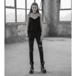 Women's Trousers PUNK RAVE - Girl Stalker 10 Women's Trousers PUNK RAVE - Girl Stalker -Fashionable street clothing 209 27516