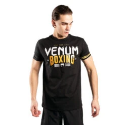 Men's T-shirt Venum - BOXING Classic 20 - Black / Gold