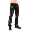 Men's Trousers Black Pistol - Zipper Pants Denim Black -Fashionable street clothing 23029 1