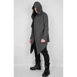 Hoodie Unisex - GRAPHITE - AMENOMEN -Fashionable street clothing 23 9