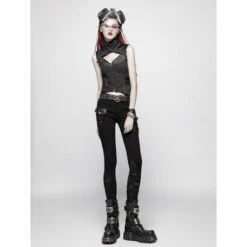 Women's Trousers PUNK RAVE - Destruction 11 Women's Trousers PUNK RAVE - Destruction -Fashionable street clothing 344 1100495